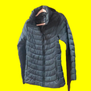 GAP Upcycled Puffer black size xs euc